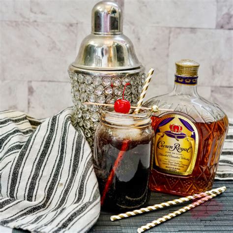 How To Make A Crown Royal Whiskey Cherry Coke Smash