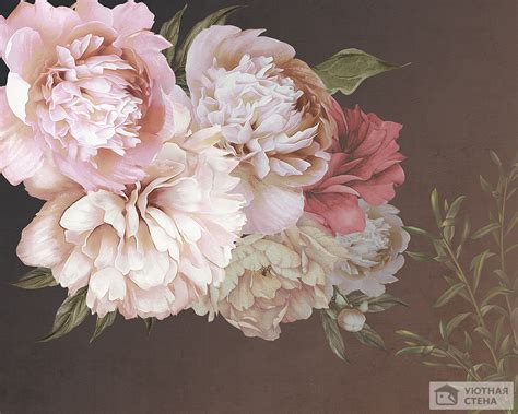 Фотообои "Душистые пионы" - Арт. 500019 | Купить в интернет-магазине ...