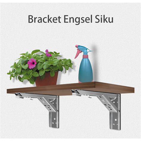 Jual Bracket Engsel Siku Lipat Meja Siku Rak Lipat 8 10 12 14 Inch