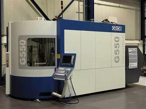 GROB MODEL G550 1851 5 AXIS HORIZONTAL MACHINING CENTER Blumberg