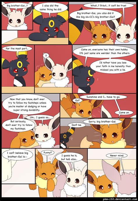 Es Special Chapter A Page Eeveelution Squad Comic Fury Comic