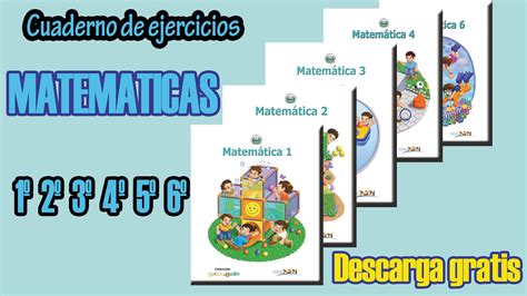 Cuaderno De Matem Ticas Para Segundo Primaria Mi Sal N De Clases