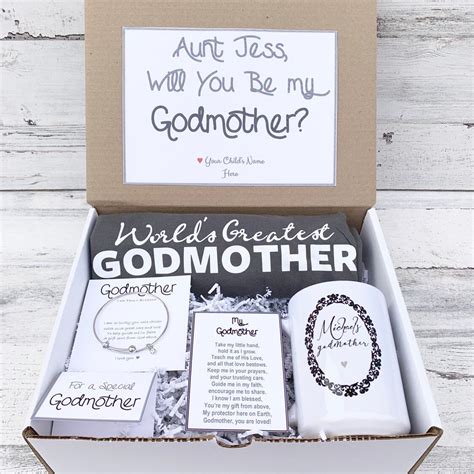 Godmother T Godmother Box Godmother Proposal Personalized