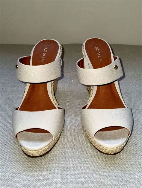 Tamanco Anabela Dourado Nude Luz Da Lua Sand Lia Feminina Luz Da Lua Usado Enjoei