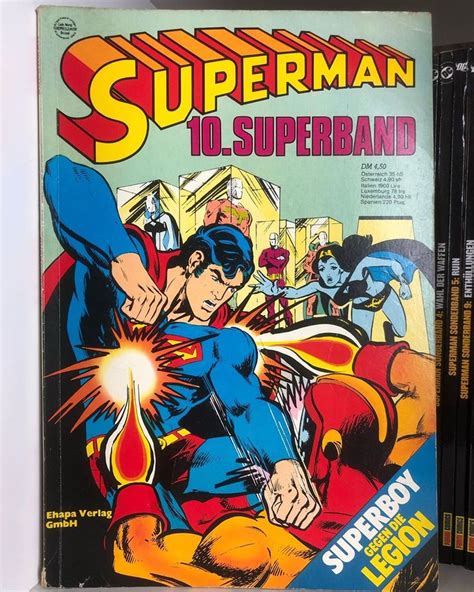 Superman Super Teen Comic Book Covers Legion Foreign Marvel Comics