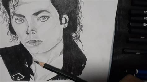 How To Draw Michael Jackson Youtube