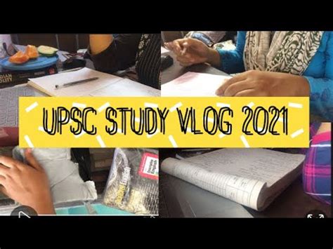 Upsc Study Vlog Study Vlog Upsc Aspirant Study Vlog