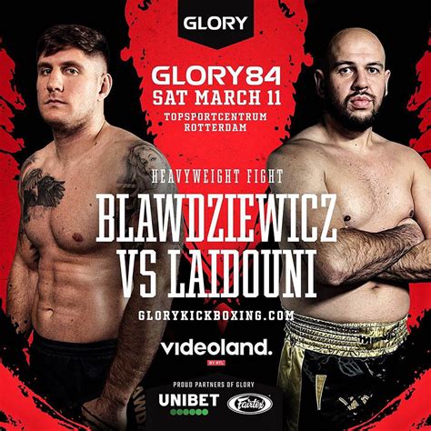 Kolejna Walka Polaka W Glory B Awdziewicz Vs La Douni Mmarocks