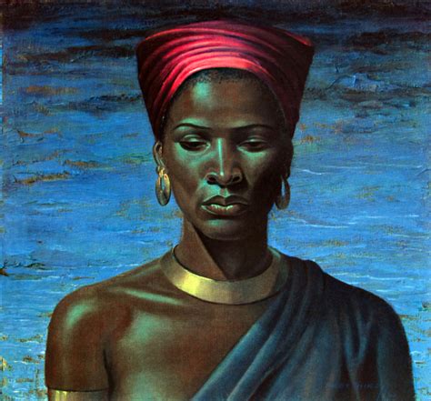 Zulu Girl, 1951 - Vladimir Tretchikoff - WikiArt.org