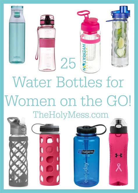 25 Water Bottles for Women on the Go