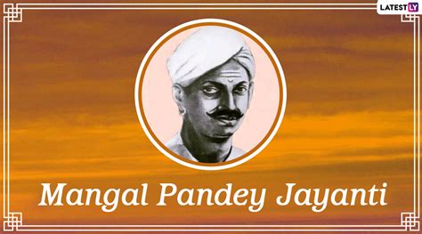 Festivals Events News Mangal Pandey 193rd Birth Anniversary Images