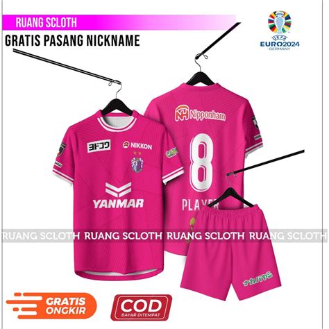 Jual Jersey Cerezo Osaka Terbaru Premium Gratis Pasang Nama Dan