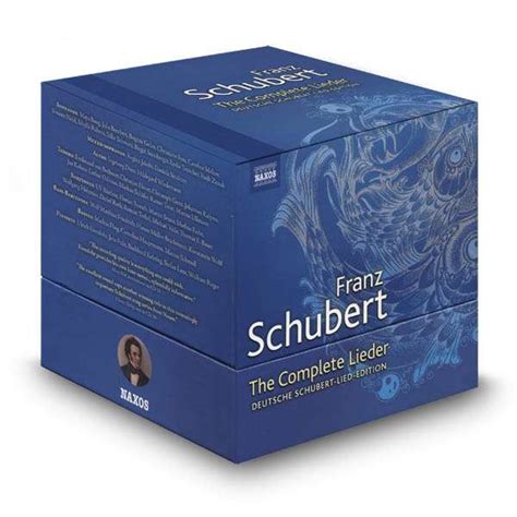 Franz Schubert S Mtliche Lieder Booklet In Englischer Sprache