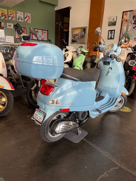 Baby Blue Vespa