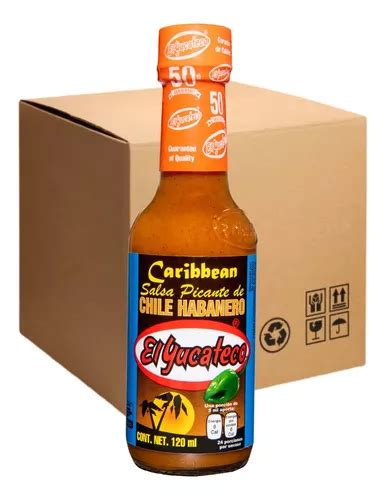 Salsa Habanera Caribbean El Yucateco Ml Mayorista X Env O Gratis