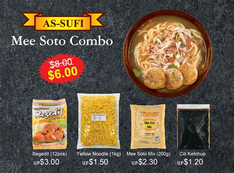 Mee Soto Combo – AS-SUFI – COOKING IS EASY… WITH AS-SUFI