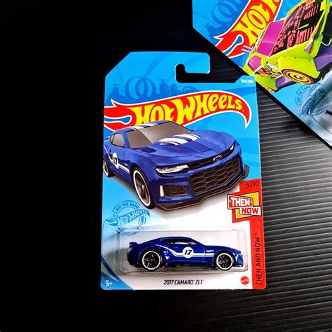Hot Wheels Camaro ZL Blue Hotwheels Then And Now Hobbies Toys Toys Games On