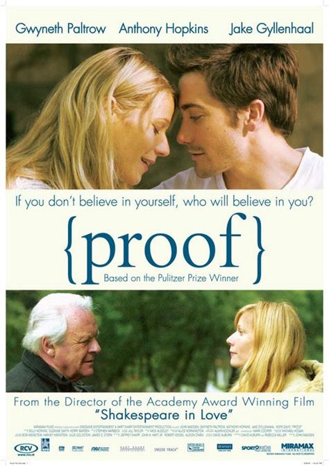 Proof Movie Poster (#2 of 2) - IMP Awards