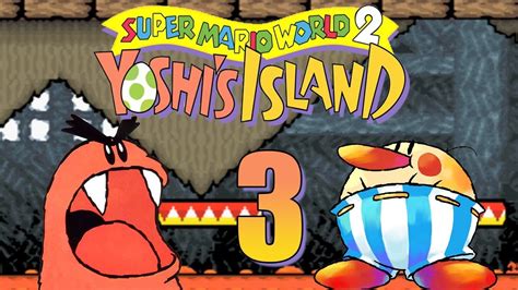 Lets Play Yoshis Island German 03 Obelix Lässt Grüßen Youtube