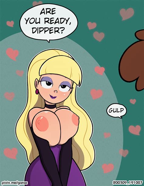 Rule 34 Alternate Version Available Big Breasts Blonde Hair Breasts Choker Dipper Pines Disney