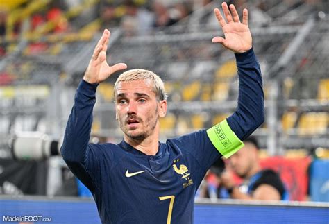 Équipe de France Antoine Griezmann force pour participer aux JO 2024