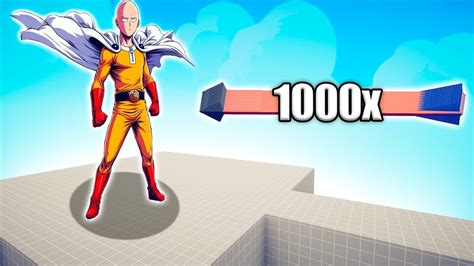 Saitama Giant Vs X Overpowered Units Tabs Totally Accurate