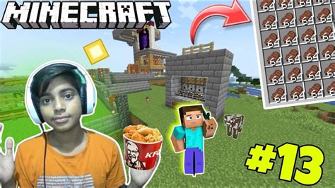 I Made Ultimate Food Farm In Minecraft Survival Youtube