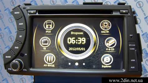 Штатная магнитола RedPower 12158 для Ssangyong Kyron и SsangYong Actyon ...