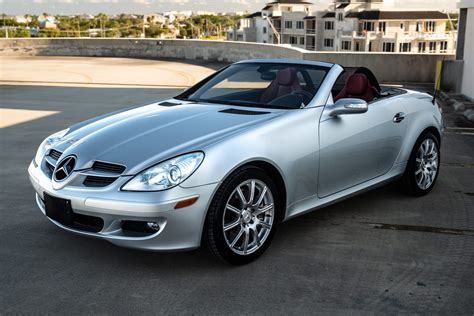 No Reserve K Mile Mercedes Benz Slk For Sale On Bat Auctions