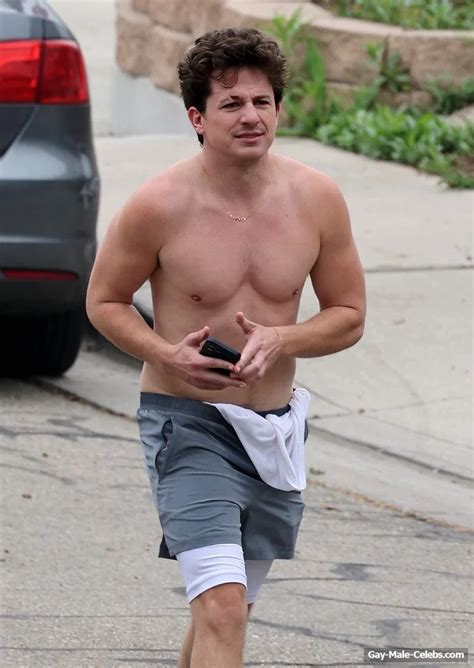 Charlie Puth Exposed His Torso After Jogging Gay Male Celebs