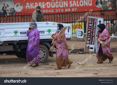 Urfa Turkey Haliliye District Life Stock Photo