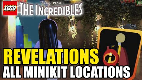 Lego The Incredibles All Minikits Revelations Location Guide