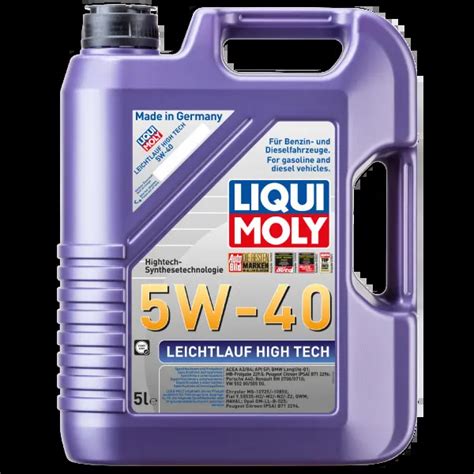 Buy LIQUI MOLY Leichtlauf High Tech 5W 40 2328 Engine Oil Fast Global