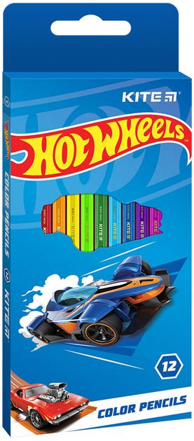 Набор цветных карандашей Kite Hot Wheels цветов HW фото отзывы характеристики в
