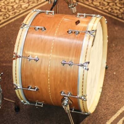 Craviotto Custom Shop Cherry Satin Oil W Cherry Inlay Drum Reverb