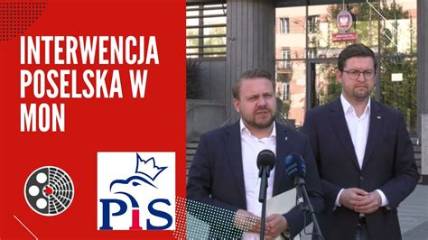 Interwencja Poselska W MON Konferencja PiS YouTube