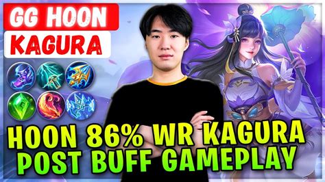 Hoon Win Rate Kagura Post Buff Gameplay Gaimin Gladiator Hoon