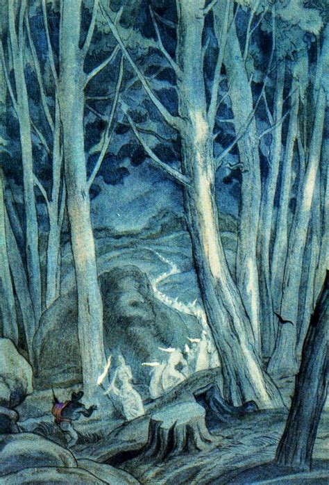 Illustration For The Living Forest Carlos Saenz De Tejada