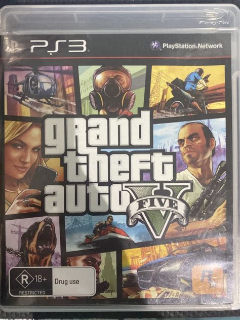 Grand Theft Auto 5 - PS3 Playstation GTA V Grand Theft Auto V - Overrs ...