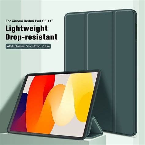 Para Xiaomi Redmi Pad Se Case Polegadas Tri Folding Flip Stand