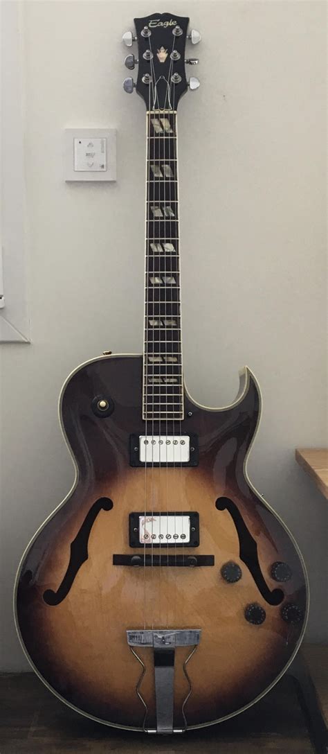 [GEAR][ID]This Eagle guitar belonged to a friend’s brother who passed a ...