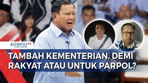 44 Kementerian Direncanakan Isi Kabinet Prabowo Gibran Bisa Efektif