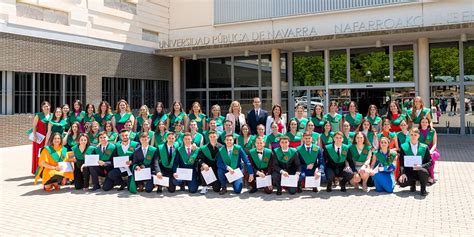 Un total de 56 estudiantes participan en Tudela en la graduación de la