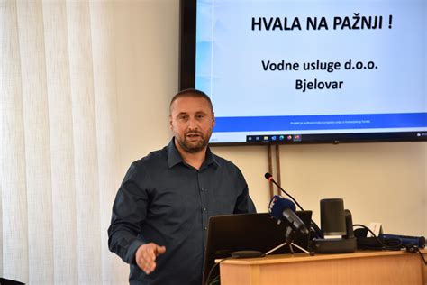 Tiskovna konferencija i posjet gradilištu projekta Aglomeracija Bjelovar