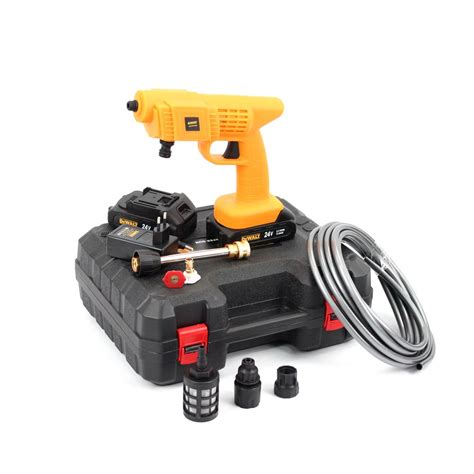 Аккумуляторная ручная мойка DeWalt DCPW560B (24V, 5Ah, 26bar), АКБ ...