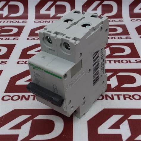 C60H | Schneider | Miniature Circuit Breaker, 2 Poles, 6A, 415V