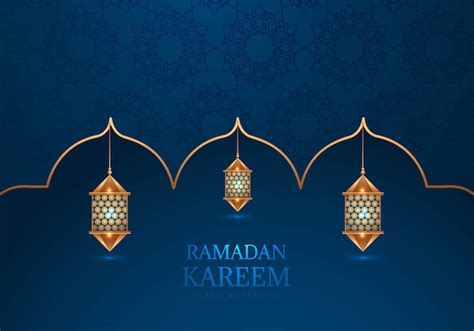 Fundo Rabe Decorativo De Ramadan Kareem Vetor Gr Tis