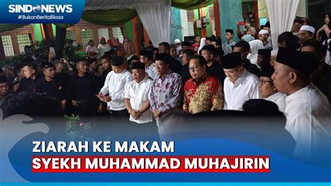 Mahfud Md Didampingi Ht Ziarah Ke Makam Syekh Muhammad Muhajirin