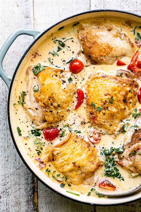 Creamy Tuscan Chicken Best Chicken Thigh Recipe