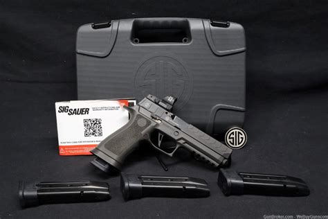 Sig Sauer Custom Works P Max Michel With Mags Wow Semi Auto